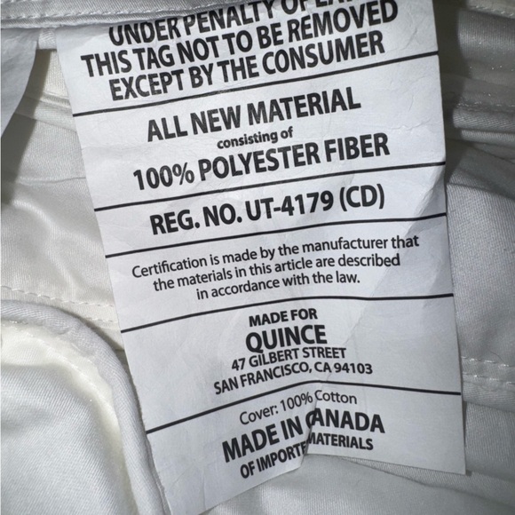 Brand NEW Quince Premium White Down Alternative Comforter - Picture 5 of 10